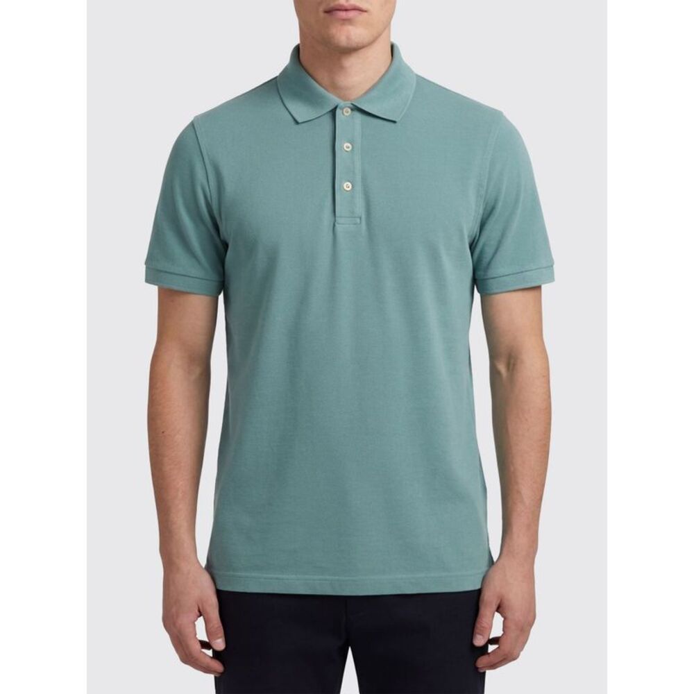 Fedeli Polo Shirt Men Sky Blue